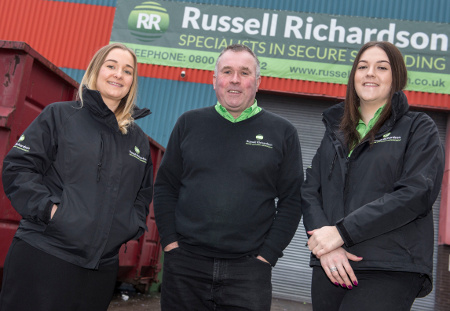 Jonathan Richardson, Nicky Hellewell and Kirsty Plain