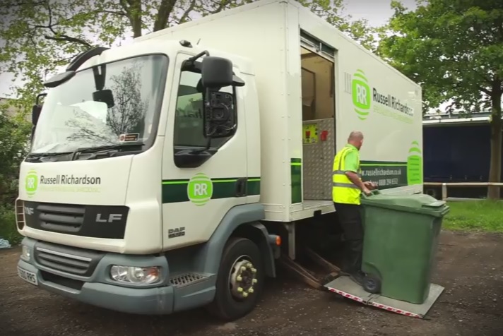 Russell Richardson Mobile Shredder.